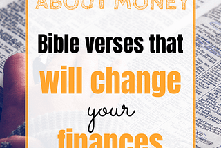 God says to give your money away? Yay or Nay