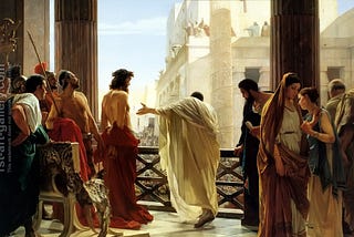 Ecce Homo Painting by Antonio Ciseri