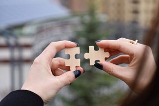 Puzzle pieces that fit together