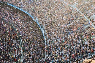 Crowd Counting in Football Stadium
