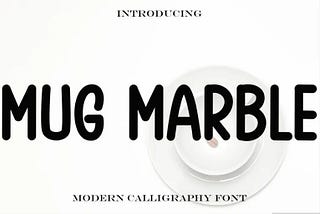 Mug Marble Font 1