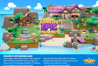 Become a Genesis Island owner and join the pre-sale!