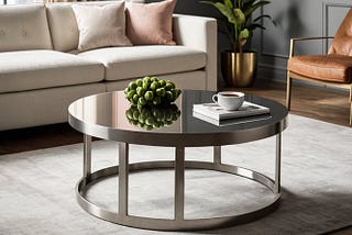 Round-Stainless-Steel-Coffee-Tables-1