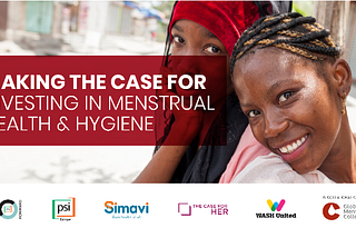 Introducing the new standard for investing in menstrual health and hygiene