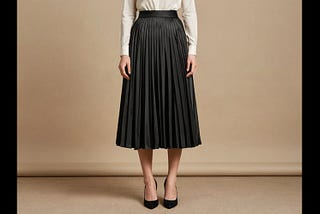 Black-Pleaded-Skirt-1