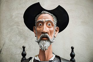 Don Quixote from Adventures of Don Quixote by Miguel de Cervantes Saavedra