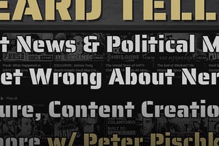 Heard Tell: You Need To Know About Nerd Culture