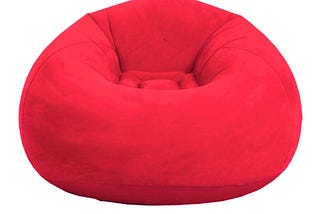 Beanless Air Inflatable Lazy Chair for Outdoor Use | Image