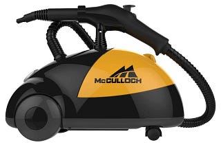 McCulloch MC1275 Heavy Duty Steam Cleaner for Versatile Car Detailing and Surface Sanitation | Image