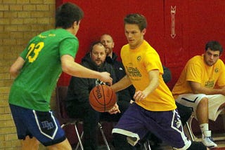The annual Captains/Veterans boys’ basketball game helped raise money for the Terry Fox Foundation