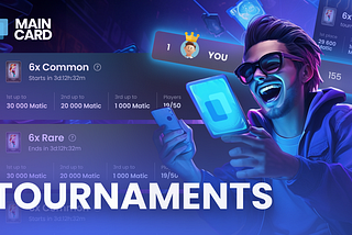 Hechok nailed it! The first tournaments on Maincard.io came to an end.