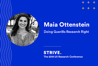 #UXRConf Preview: Meet Maia Ottenstein