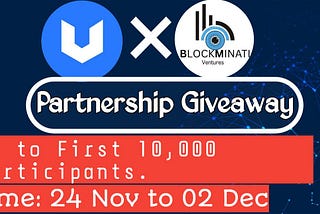 Blockminati Ventures × Uhive Social Partnership Giveaway of $2 BUSD and 600 $HVE2 to First 10K…