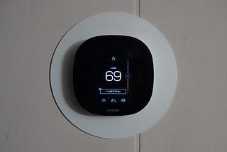 Picture of ecobee thermostat