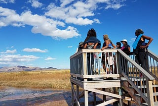 Writers Emerging at Fly Ranch Reflection