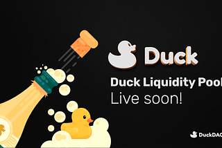 Duck Liquidity Pool Launch