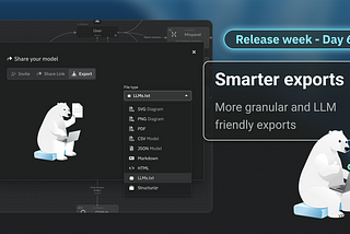 New: Smarter exports