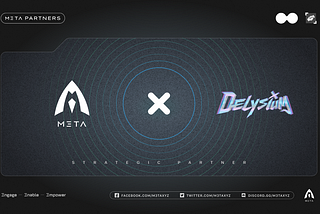 M3TA x Delysium partnership announcement