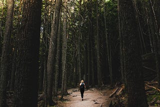 She kept walking