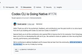Node.js Too Inefficient? OpenAI Rewrites Its AI Programming Tool in Rust
