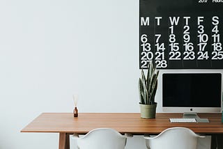 Empty desk