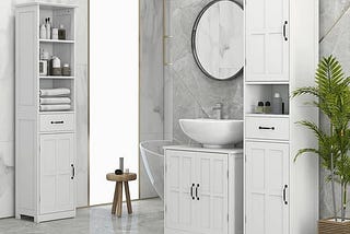 kleankin-bathroom-sink-cabinet-pedestal-cabinet-with-adjustable-shelf-white-1