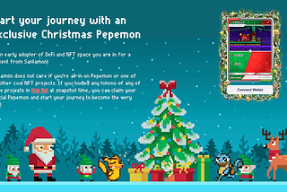 How to stake your Christmas Pepekarp and evolve it for a new Pepemon