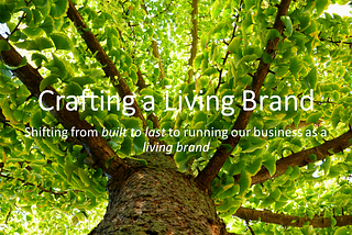 Crafting a Living Brand: Tips from the Trenches
