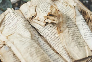 Burnt Pages Left Behind