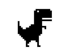 Controle Jogo Google Chrome (dinossauro)