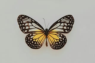 A butterfly, because its lifecycle signifies evolution