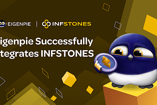 Eigenpie integra com sucesso InfStones como um Operador de Node
