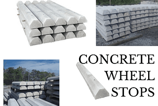 Concrete Wheel Stops: