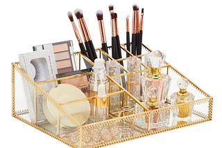 glamlily-glass-makeup-organizer-with-gold-trim-for-vanity-cosmetic-storage-10-2-x-7-5-x-3-5-in-1