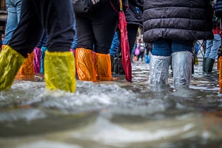 Nearly 40,000 African Americans were displaced by a flood.