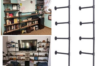 looftmate-industrial-wall-mount-iron-pipe-shelf-bracketvintage-retro-black-diy-open-bookshelf-storag-1