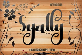 Syatty Font