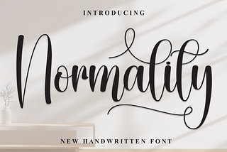 Normality Font