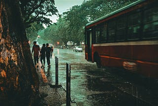 Mumbai Rains, A Local Train, and Me.