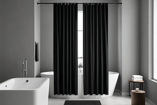Black-Shower-Curtain-1