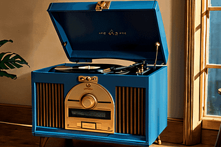 Blue Record Players-1