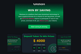 Weshare-Prize Games with No Loss