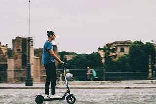 But Don’t Bikes and Scooters End Up Being Above All Ornaments?