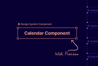 Creating Calendar Component for Design System