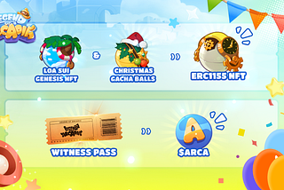 Sui Genesis NFTs & Christmas Gacha Balls Transfer + Witness Pass Exchange Extravaganza! 🎉