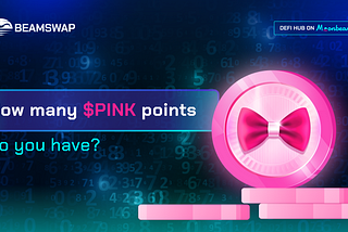 Collect $xcPINK in the pinkest airdrop series on Beamswap