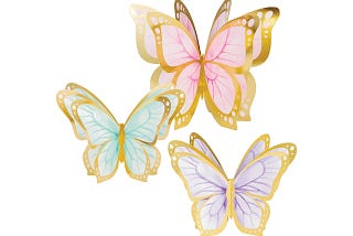 Elegant Golden Butterfly Centerpiece for Parties | Image