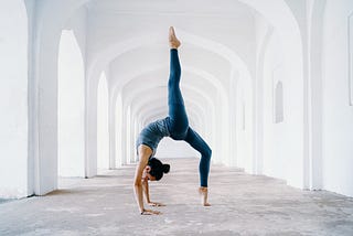 Yoga life hack: forcing vs. letting go