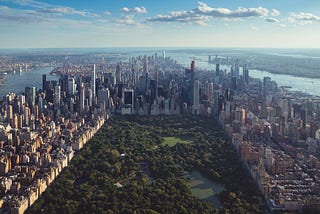 View of Manhattan, New York, NY, USA
