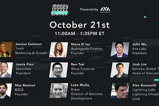 MoneyDance Recap: Day 4 with Genesis, Securitize, Brave, Lightning Labs, and More